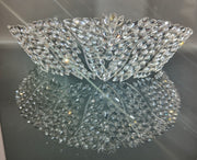 Custom-made party dress designed to flatter your figure.